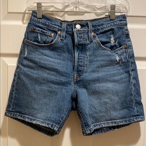 Levi's Classic Blue Jean Shorts